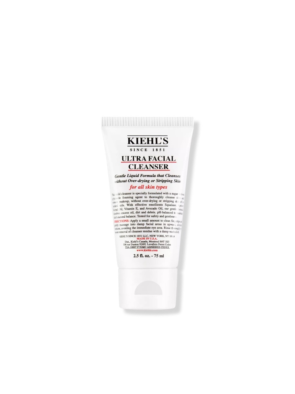 Kiehl's Ultra Facial Cleanser 2.5oz NEW